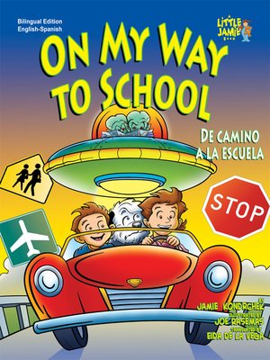 cover image of On My Way to School/De camino a la escuela